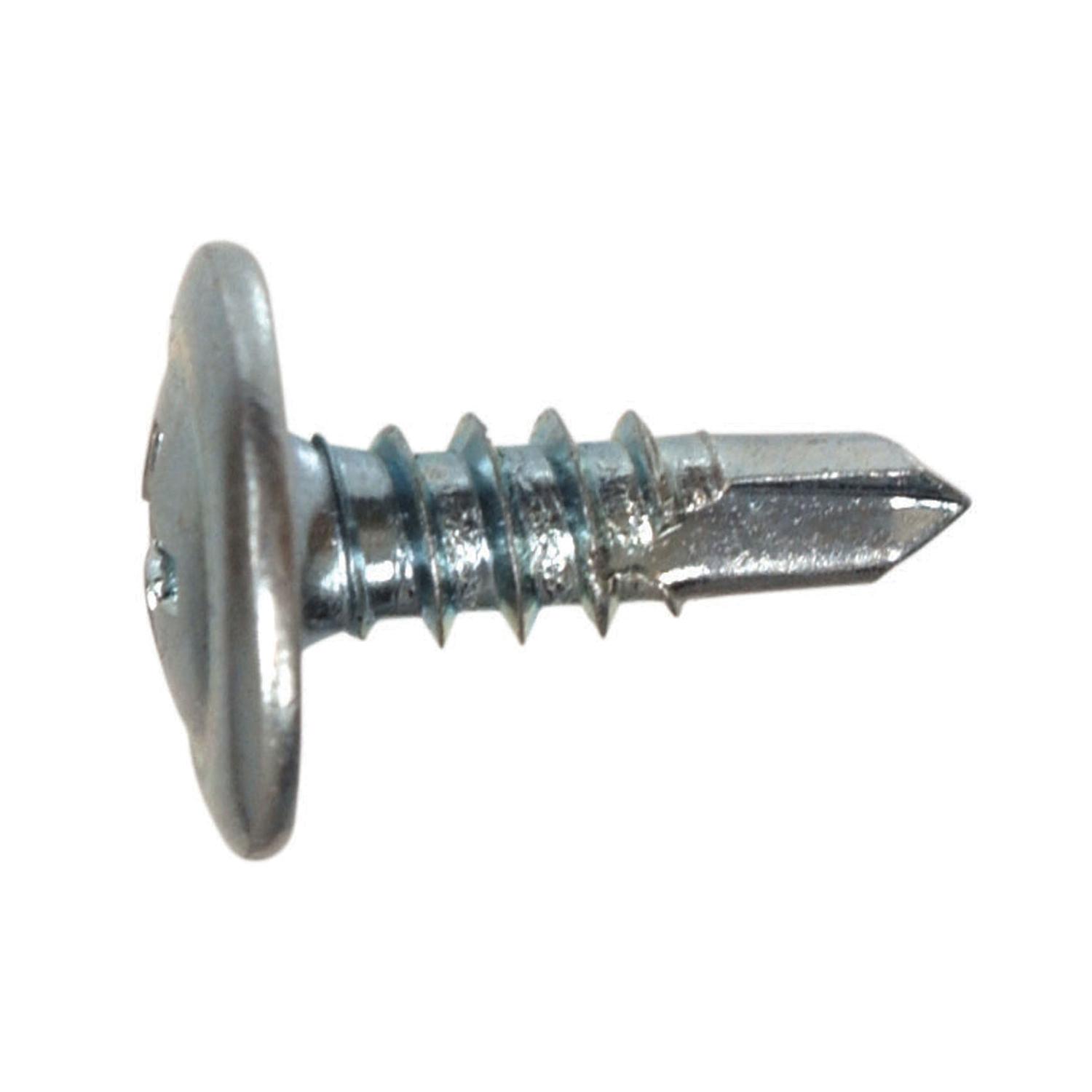 #8 x 1/2" Zinc Truss Head Lath Sheet Metal Screw-100/Pack