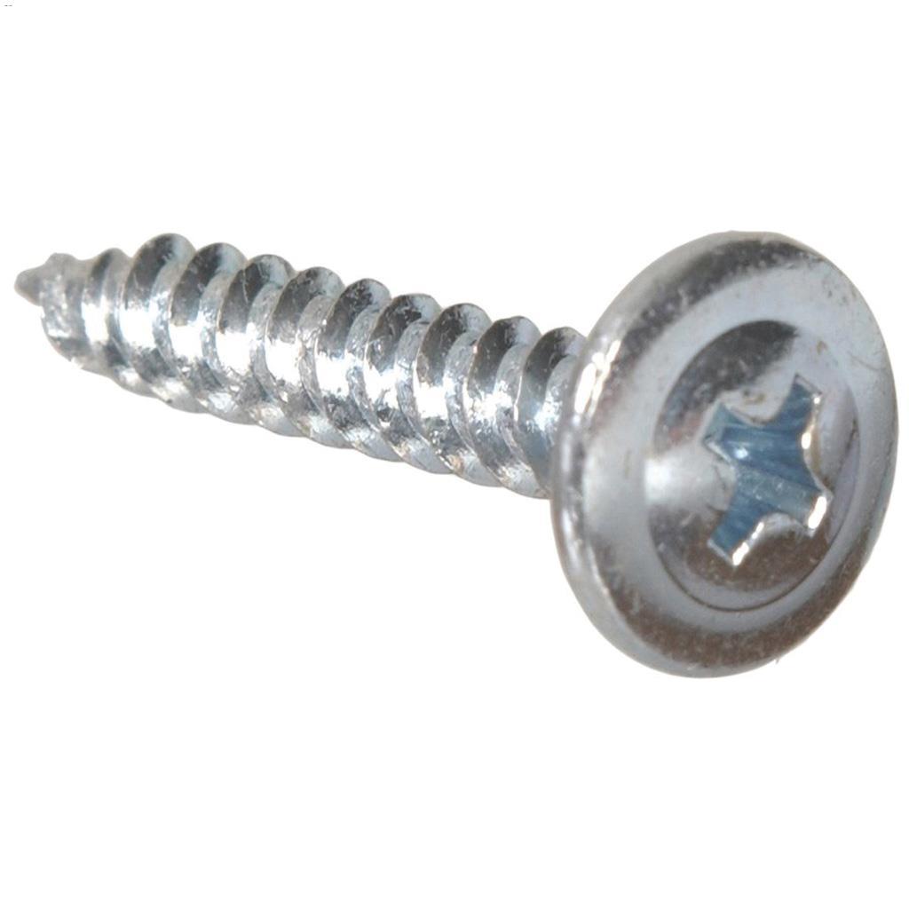 #8 x 9/16" Zinc Truss Head Sheet Metal Screw-100/Pack