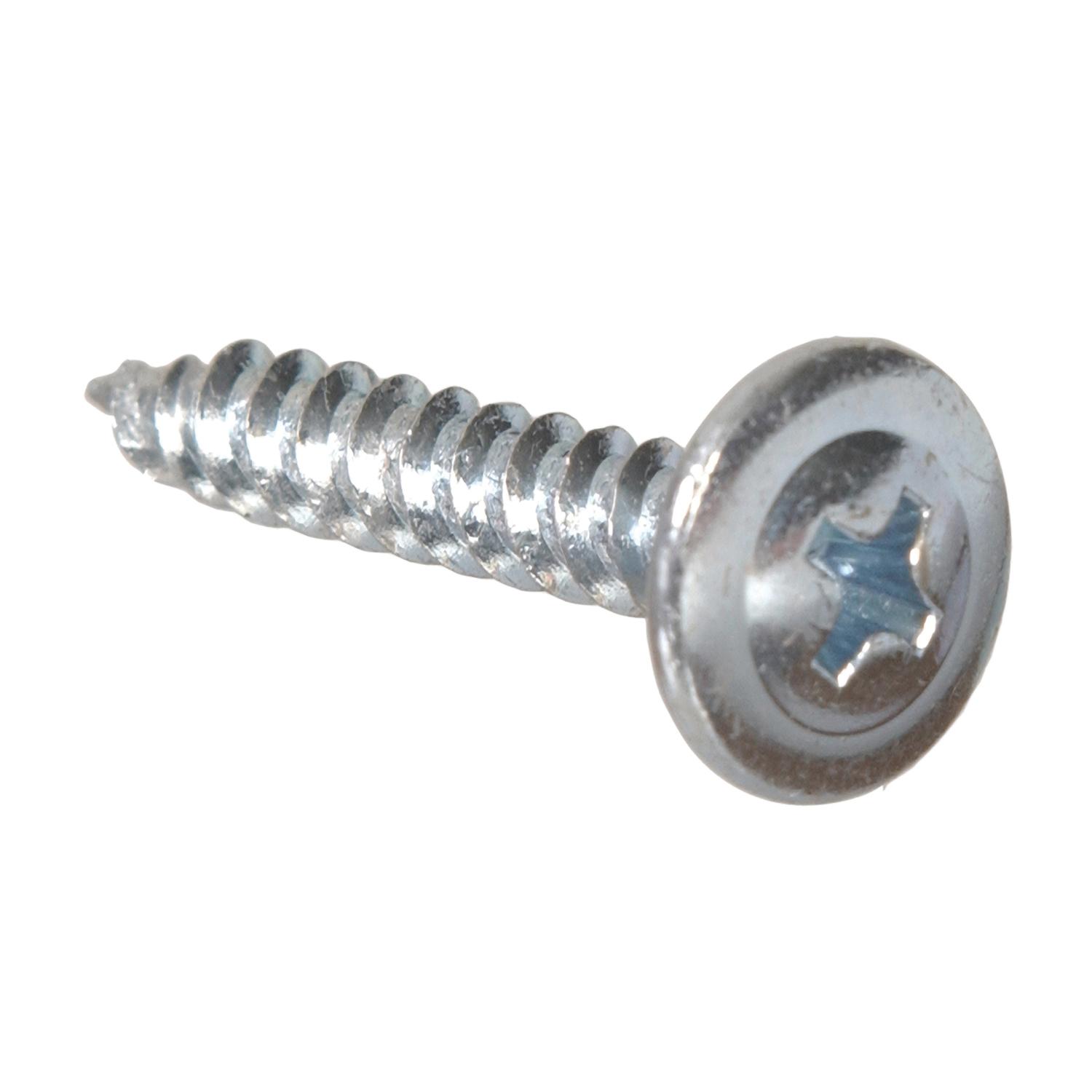 #8 x 1-1/4" Zinc Truss Head Sheet Metal Screw-50/Pack