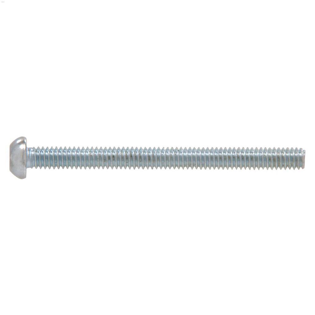 #4-40 x 1/2" Zinc Round Head Machine Screw-14/Pack