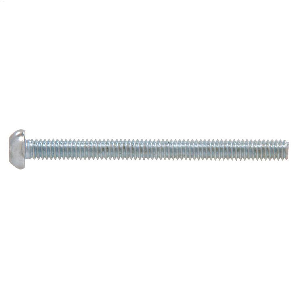 #10-32 x 1/2" Zinc Round Head Machine Screw-60/Pack