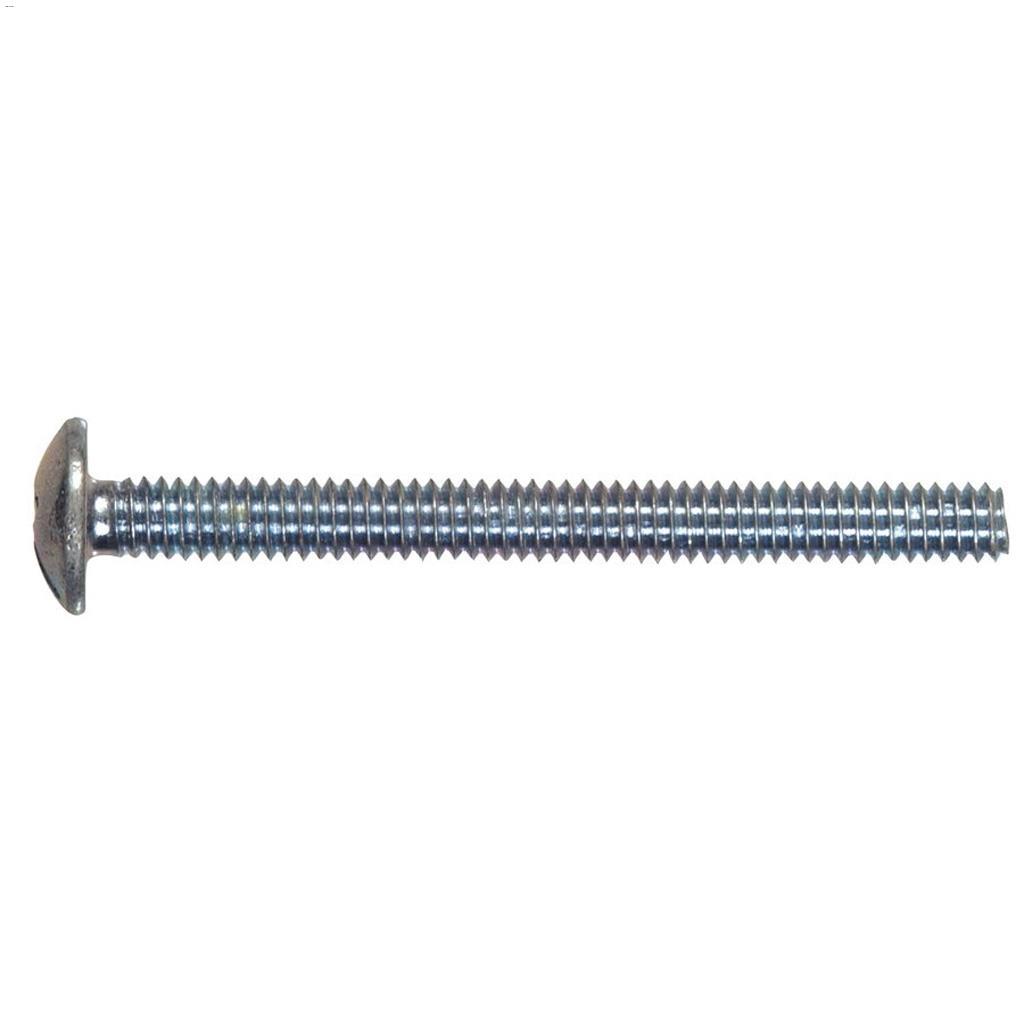 #8-32 x 1-1/4" Zinc Truss Head Machine Screw-75/Pack