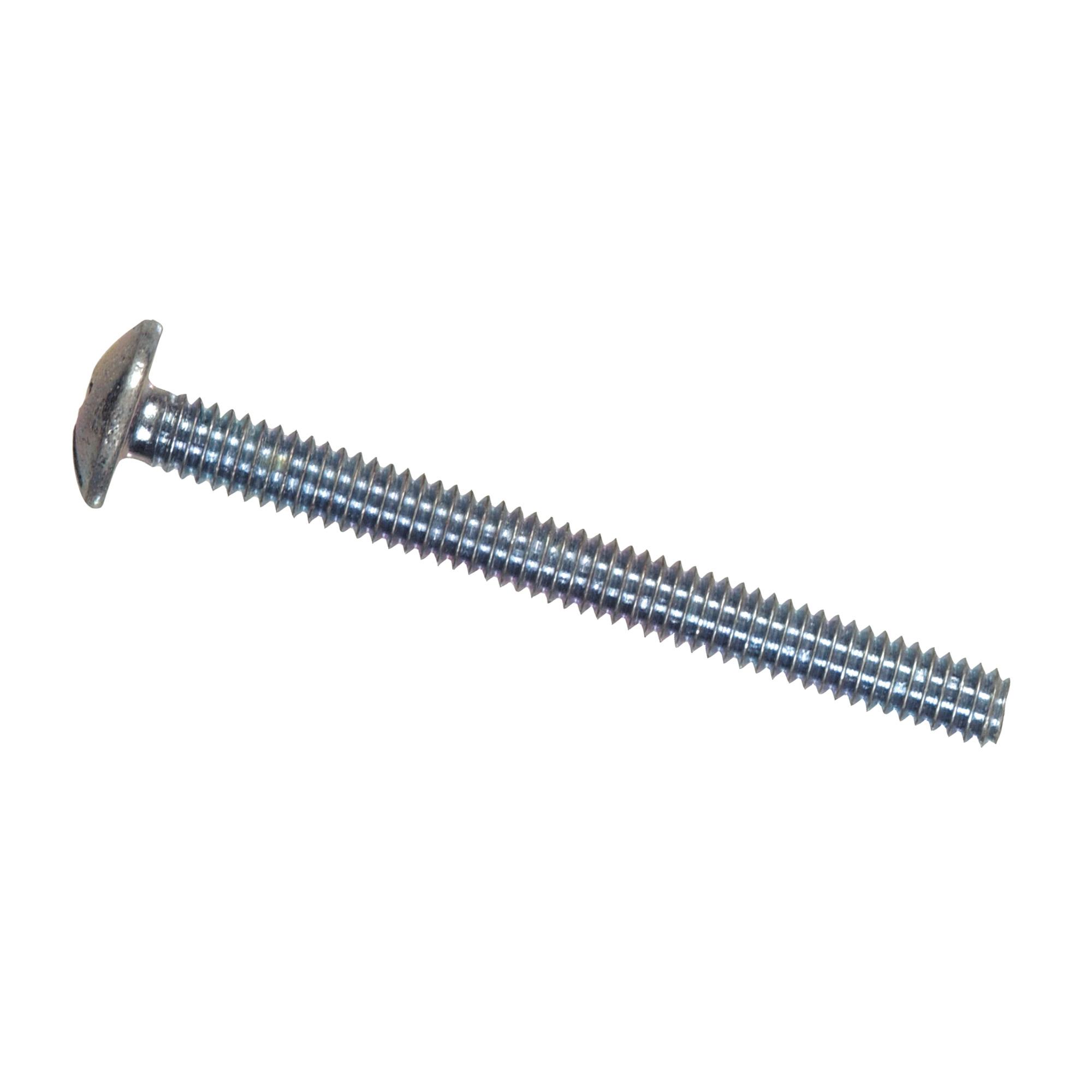 #8-32 x 1-3/4" Zinc Truss Head Machine Screw-60/Pack