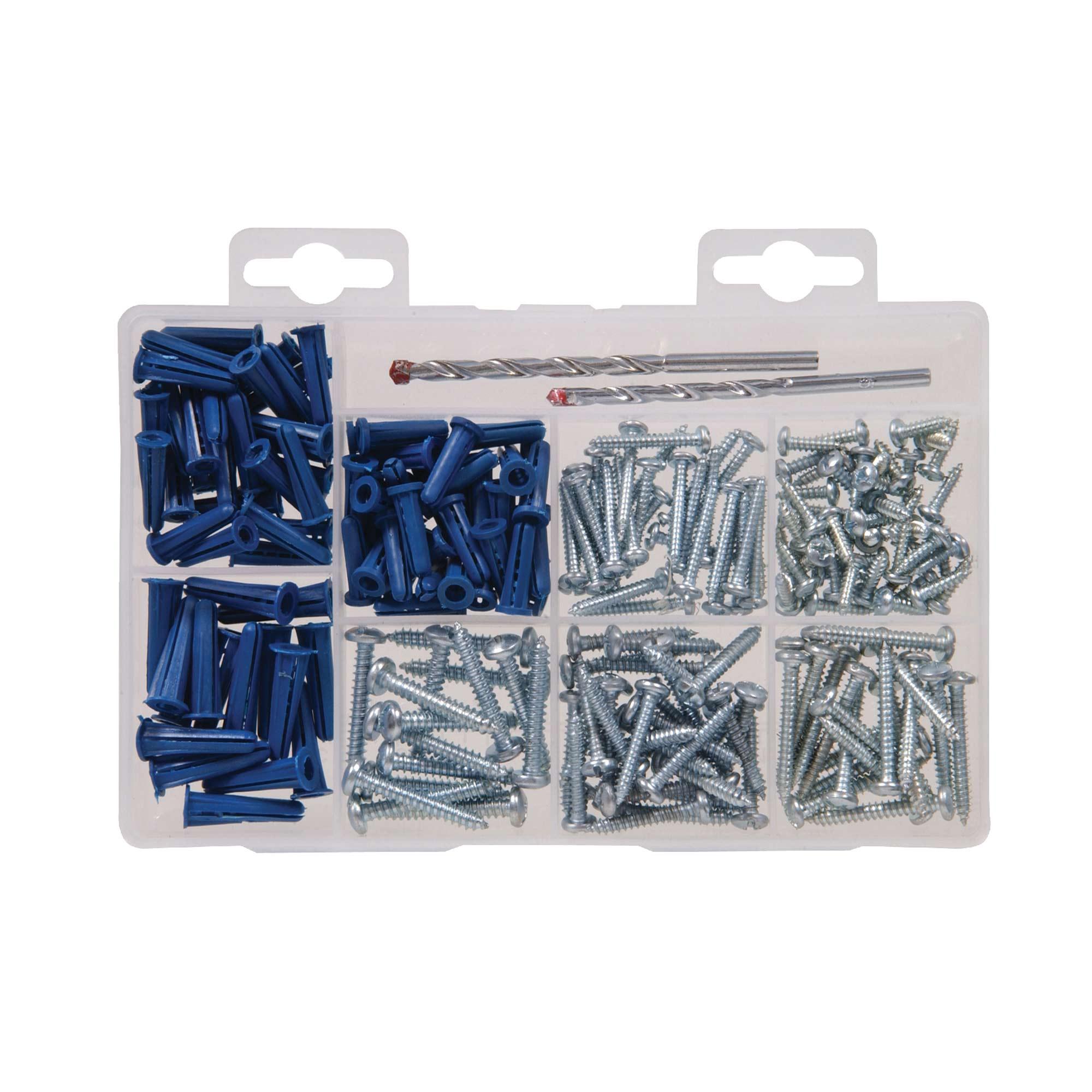 Pan Head Sheet Metal Screw & Drill Bit Kit