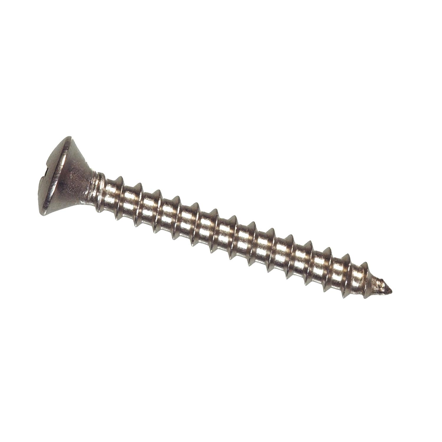 #12 x 1-1/2" Oval Head Sheet Metal Screw