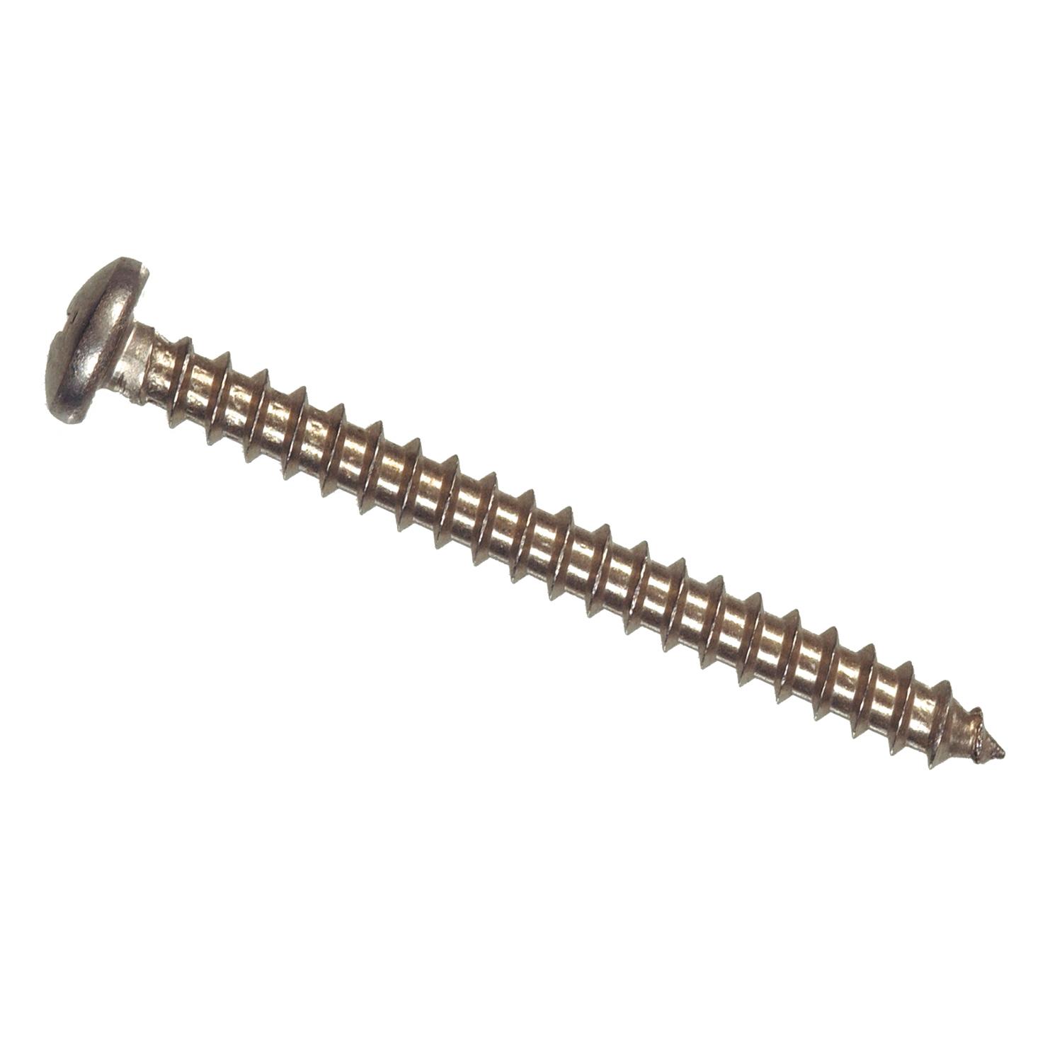 #10 x 1" Pan Head Sheet Metal Screw