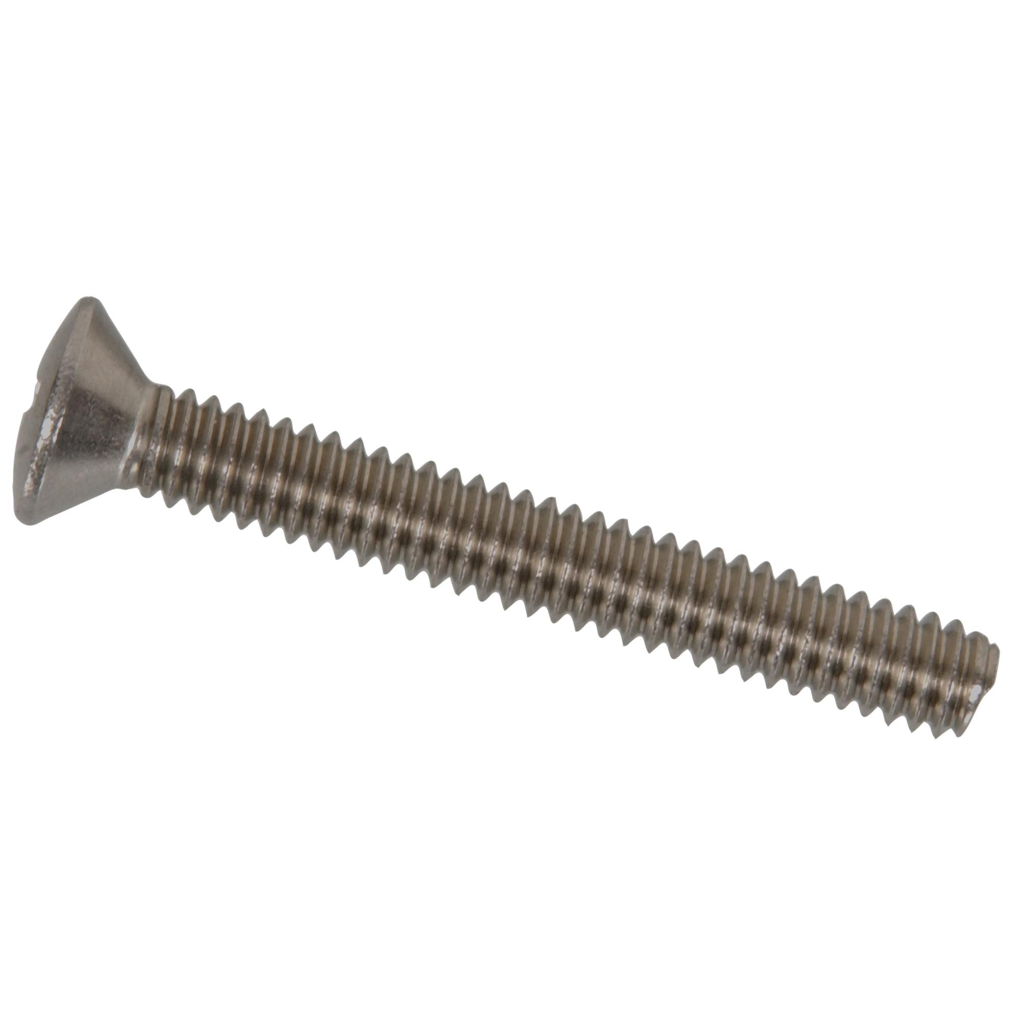 M4 x 0.7 x 16 mm Zinc Oval Head Machine Screw-2/Pack