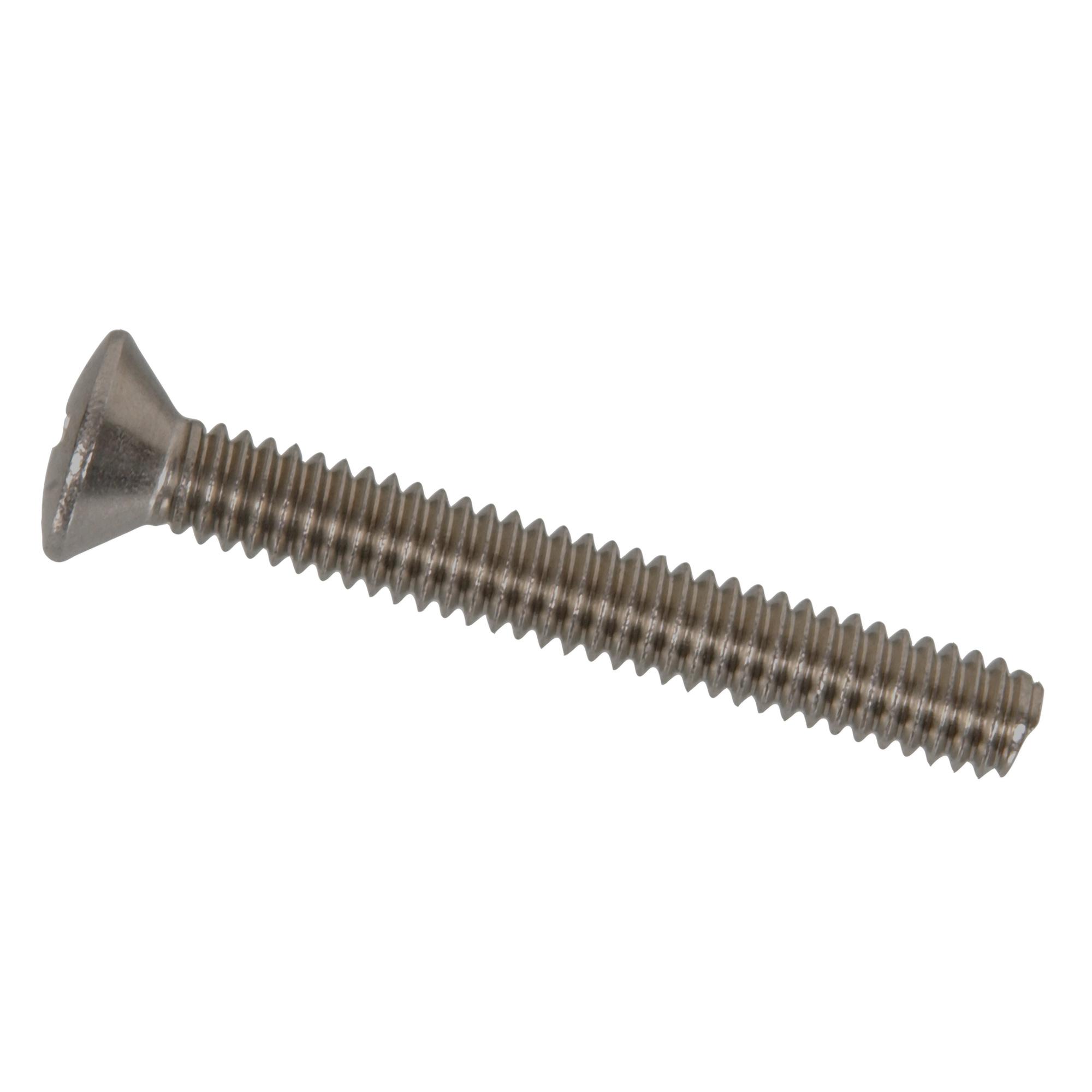 M5 x 0.8 x 25 mm Zinc Oval Head Machine Screw-2/Pack