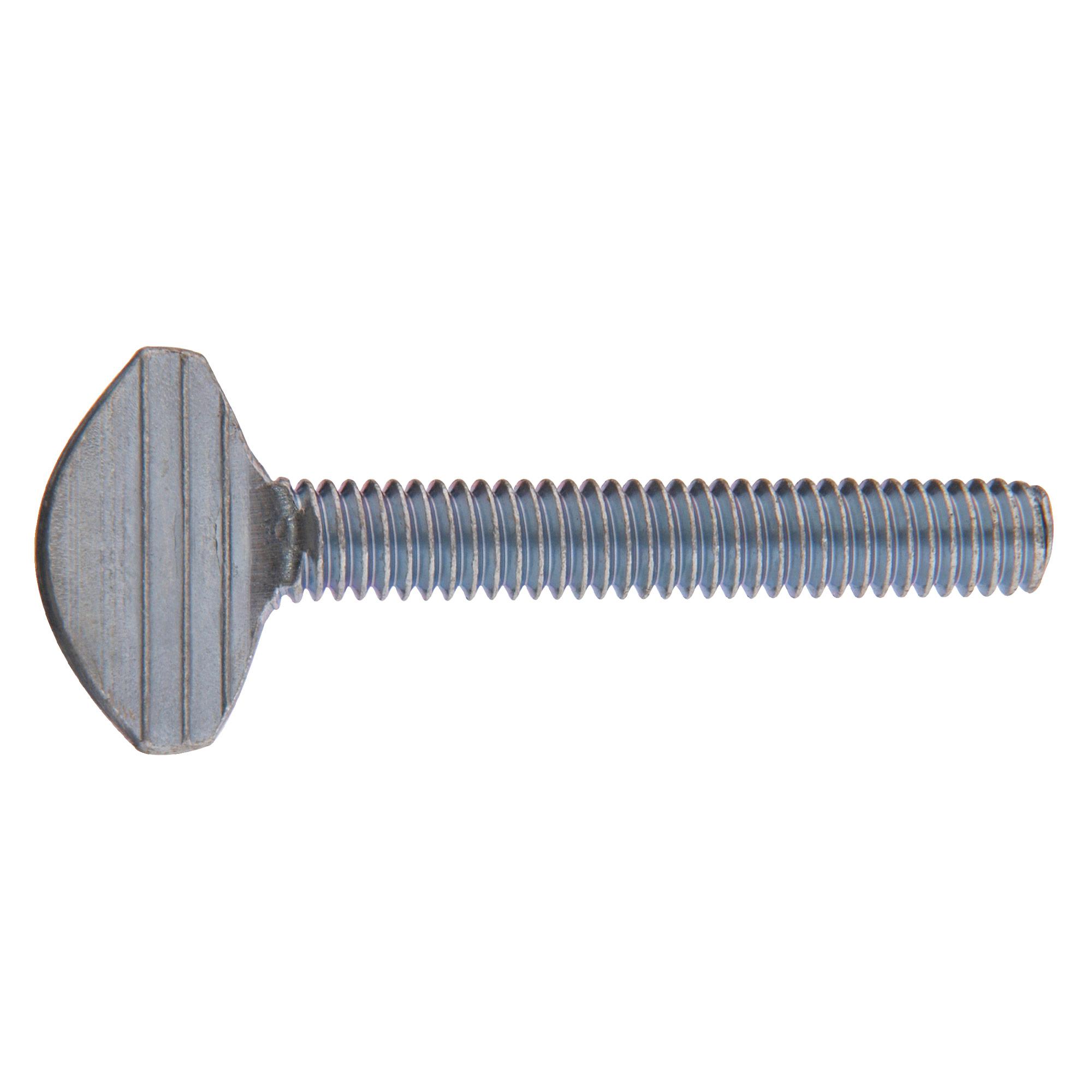 #8-16 x 1" Zinc Thumb Screw-1/Pack