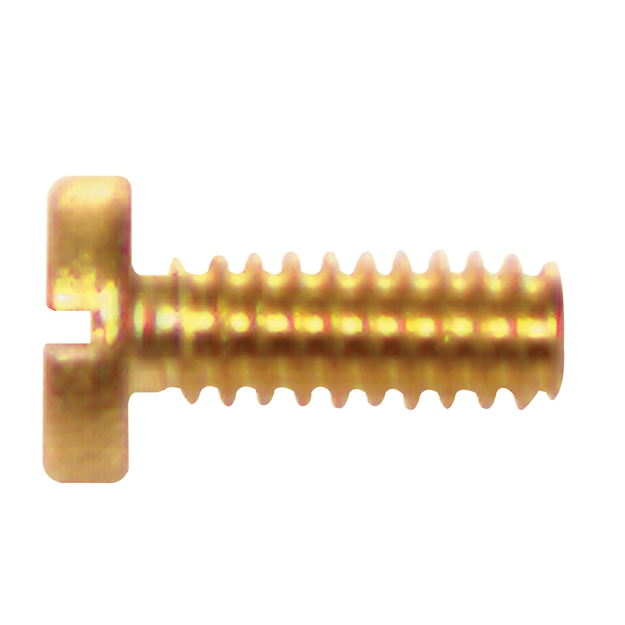 1/4-20 x 3/4" Pan Head Machine Screw-2/Pack