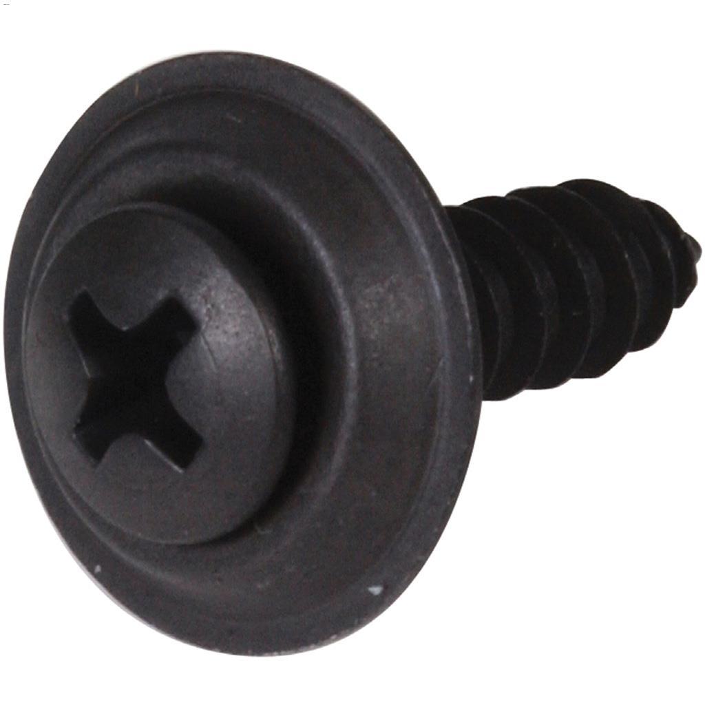 #8 x 5/8" Black Oval Head Wood Screw-2/Pack