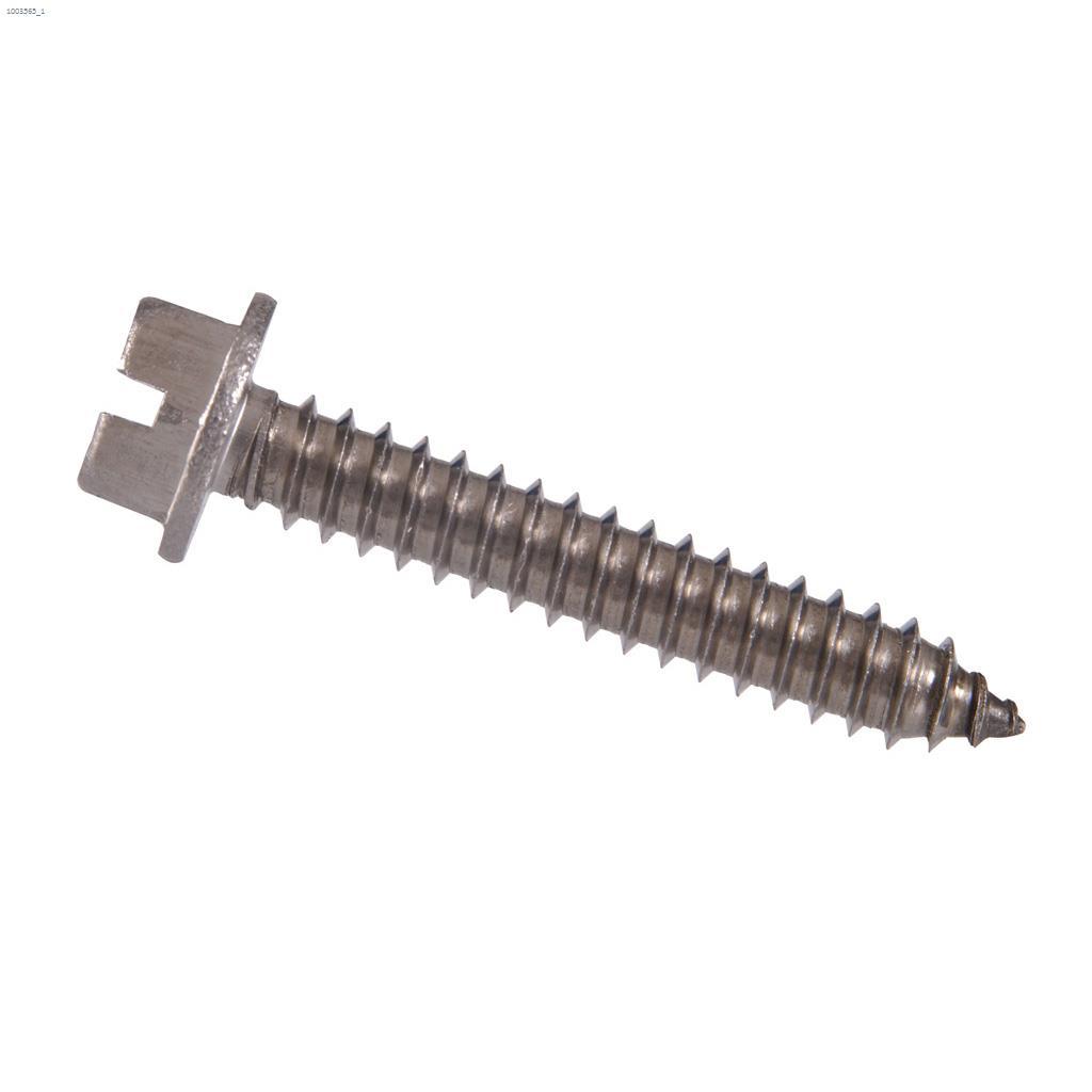 #8 x 1-1/4" HWH Sheet Metal Screw-3/Pack