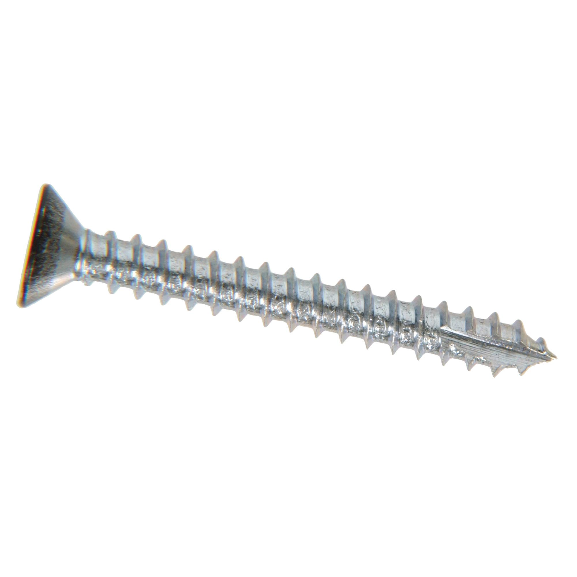 #9 x 1-1/2" Black Flat Head Hinge Screw-6/Pack