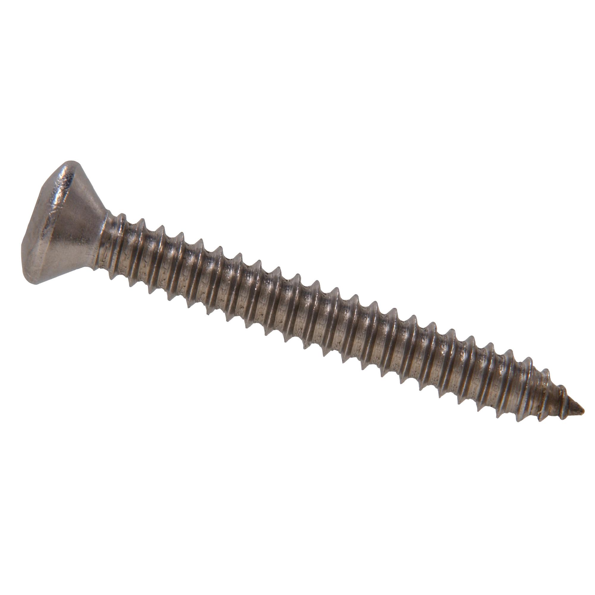 #8 x 3/8" Oval Head Sheet Metal Screw-5/Pack