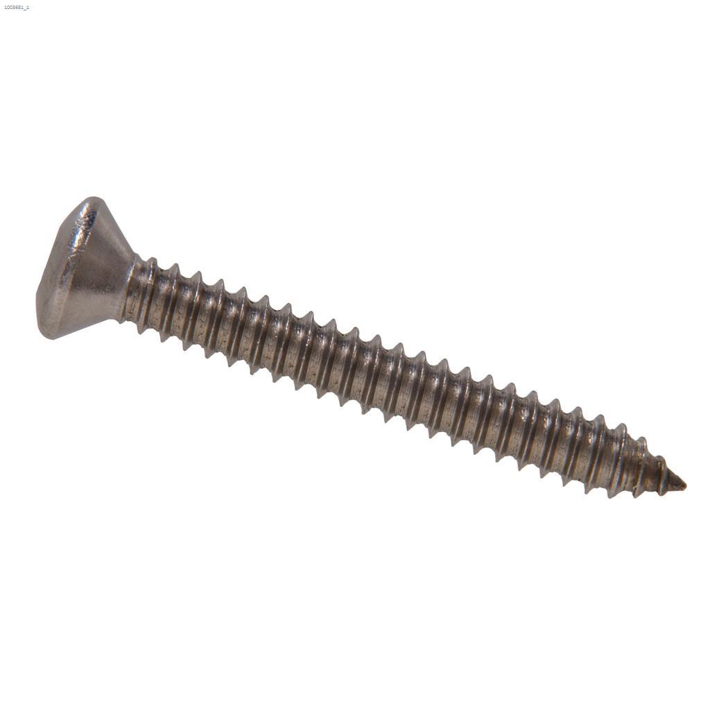 #10 x 1" Oval Head Sheet Metal Screw-5/Pack