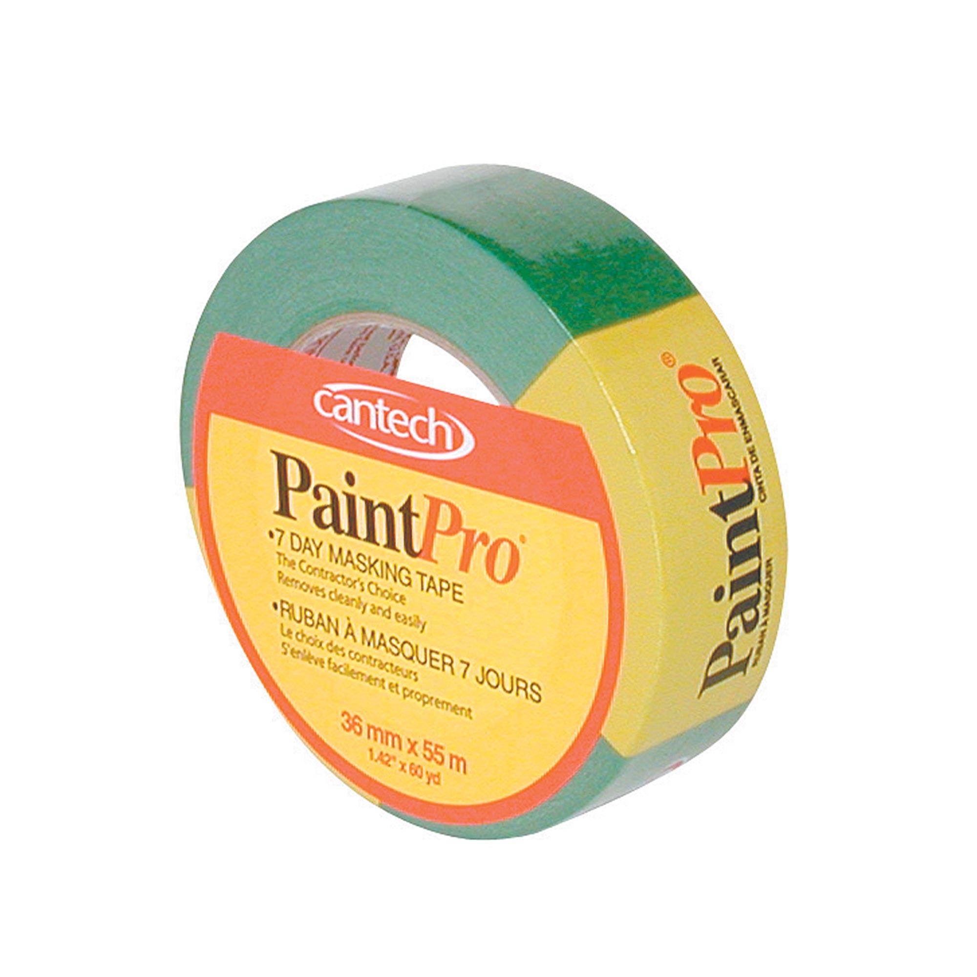 PaintPro 36 mm x 55 m Green 10 Day Masking Tape