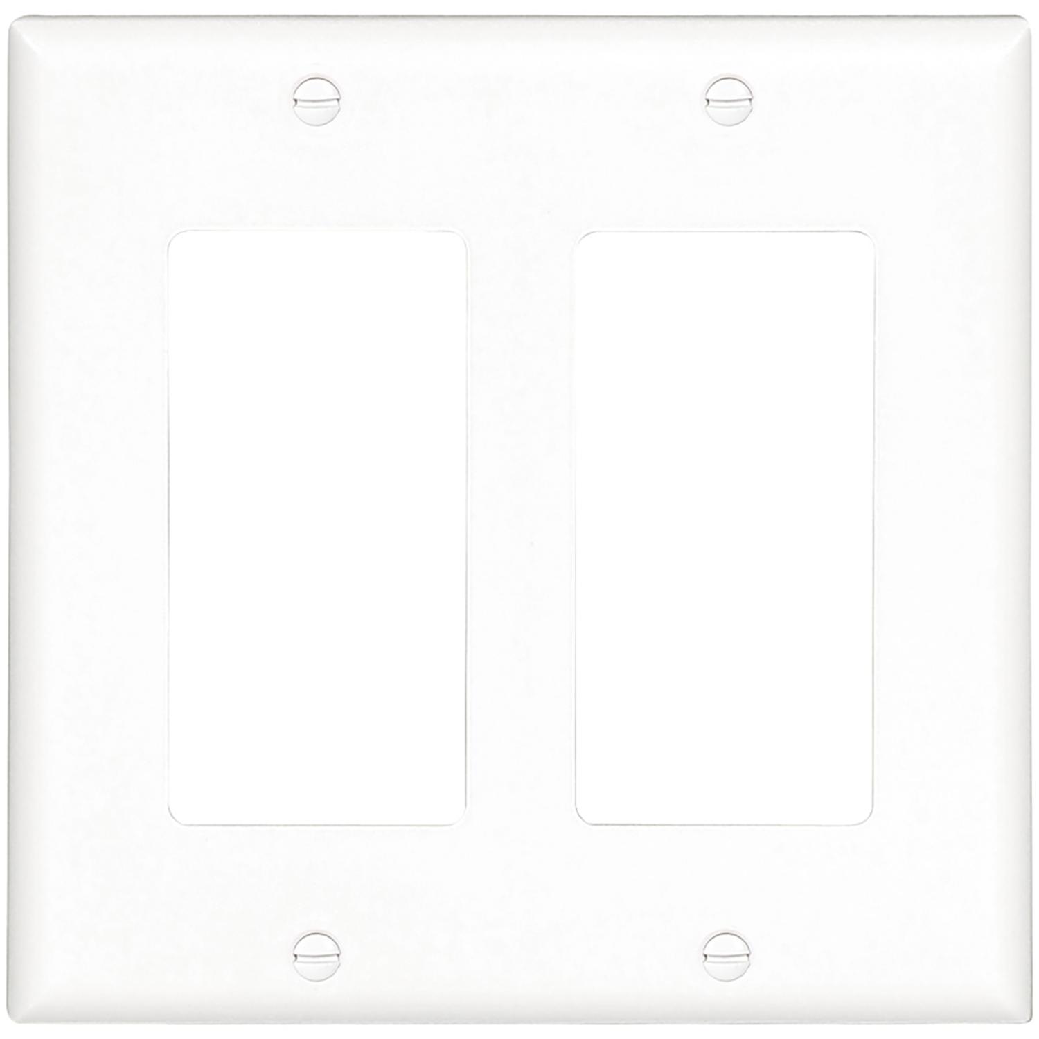 White Thermoset (2) Decorator Wallplate
