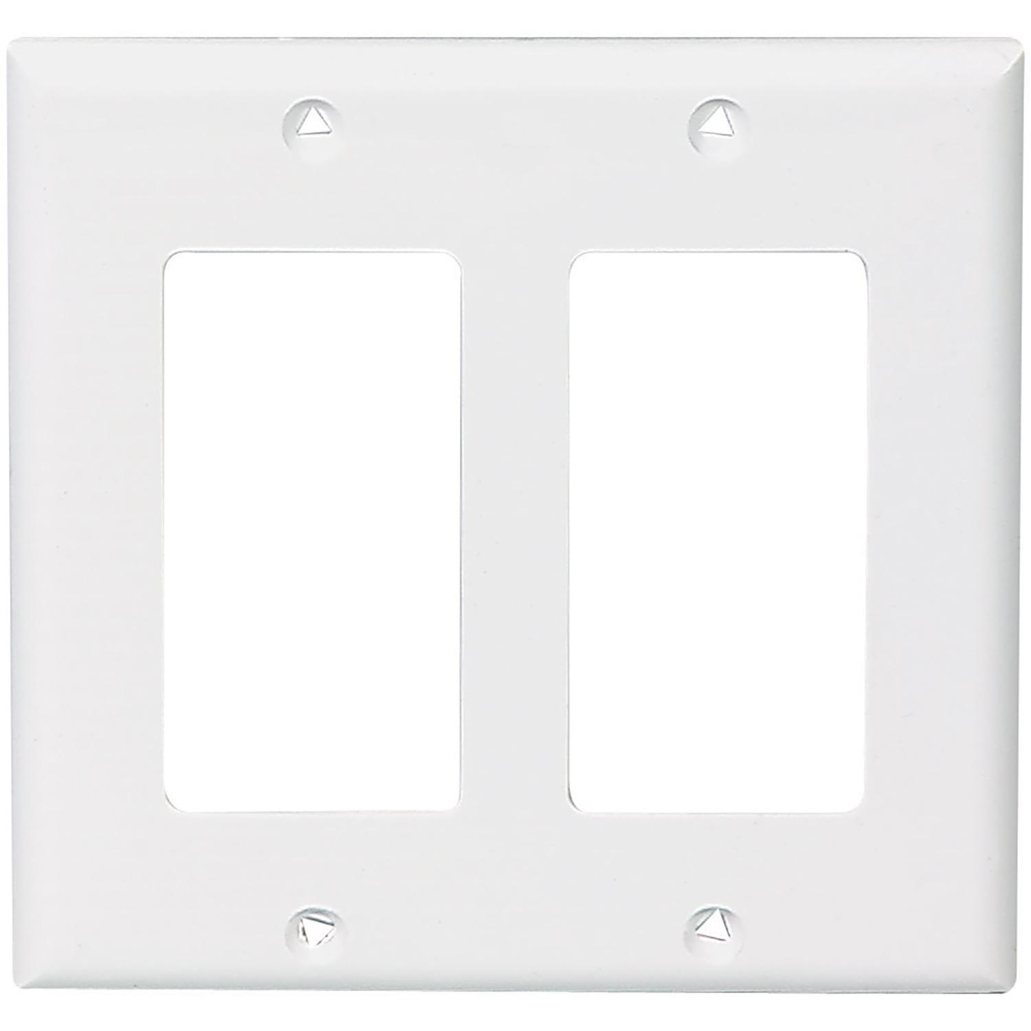 White Nylon (2) Decorator Wallplate
