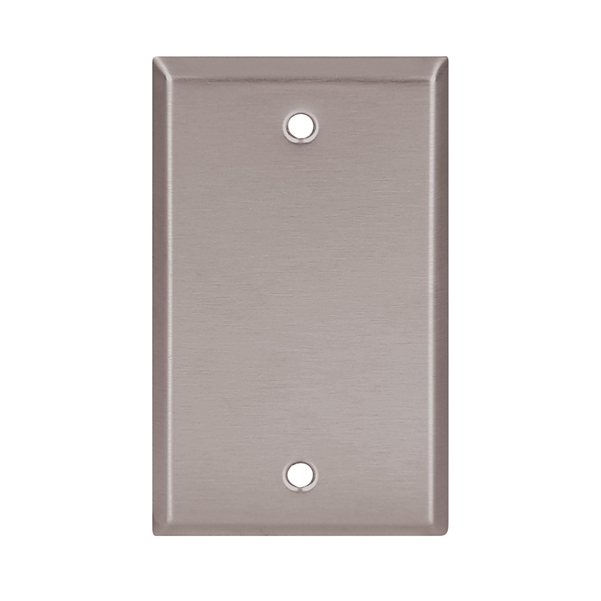 302/304 Stainless Steel Blank Wallplate