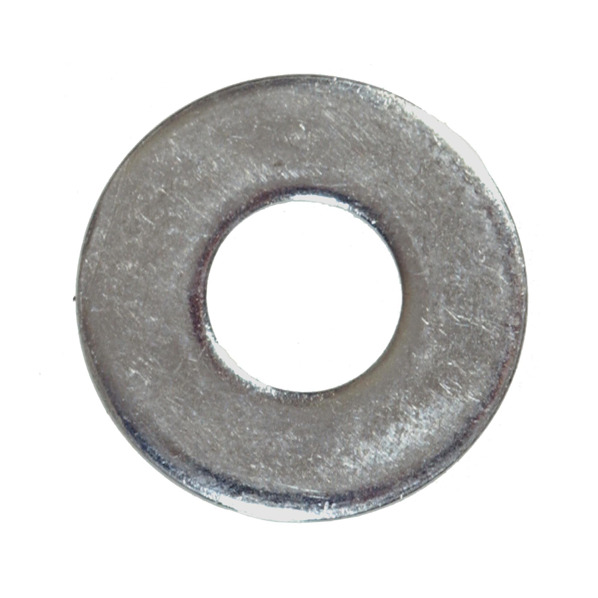5/16" Zinc Plated Steel SAE Flat Washer-12/Pack
