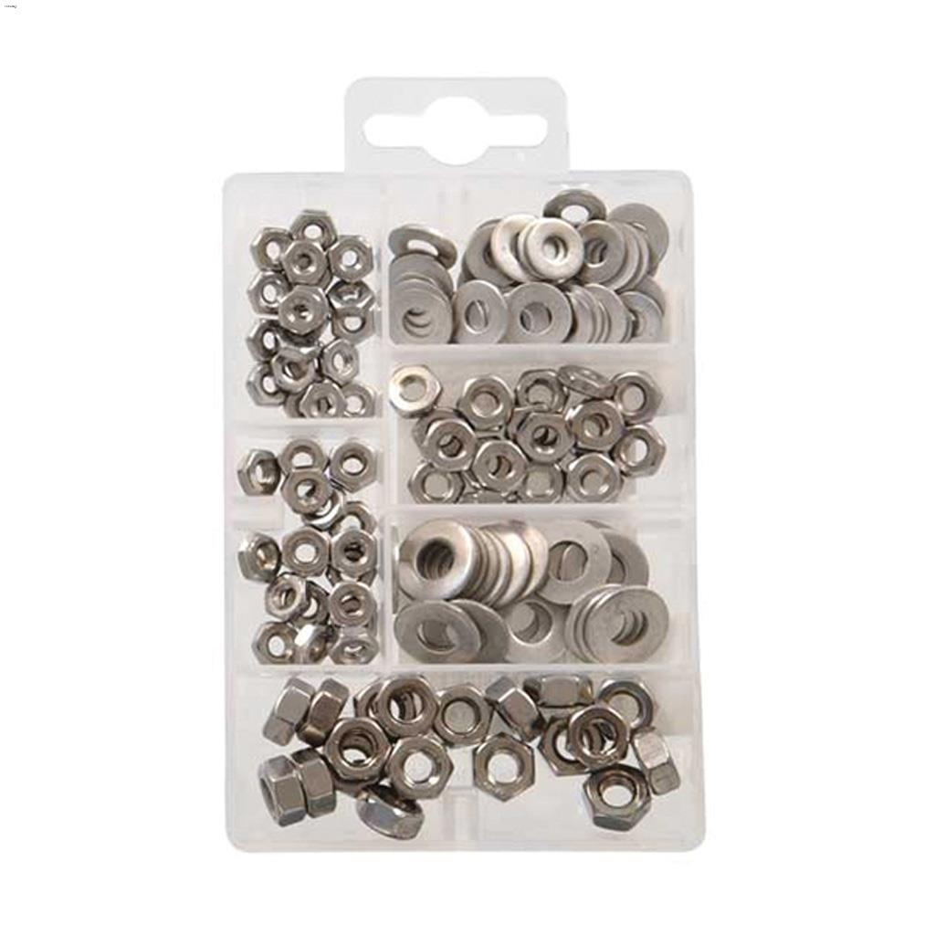 Stainless Steel Small Nuts & Washer Kit-1/Pack