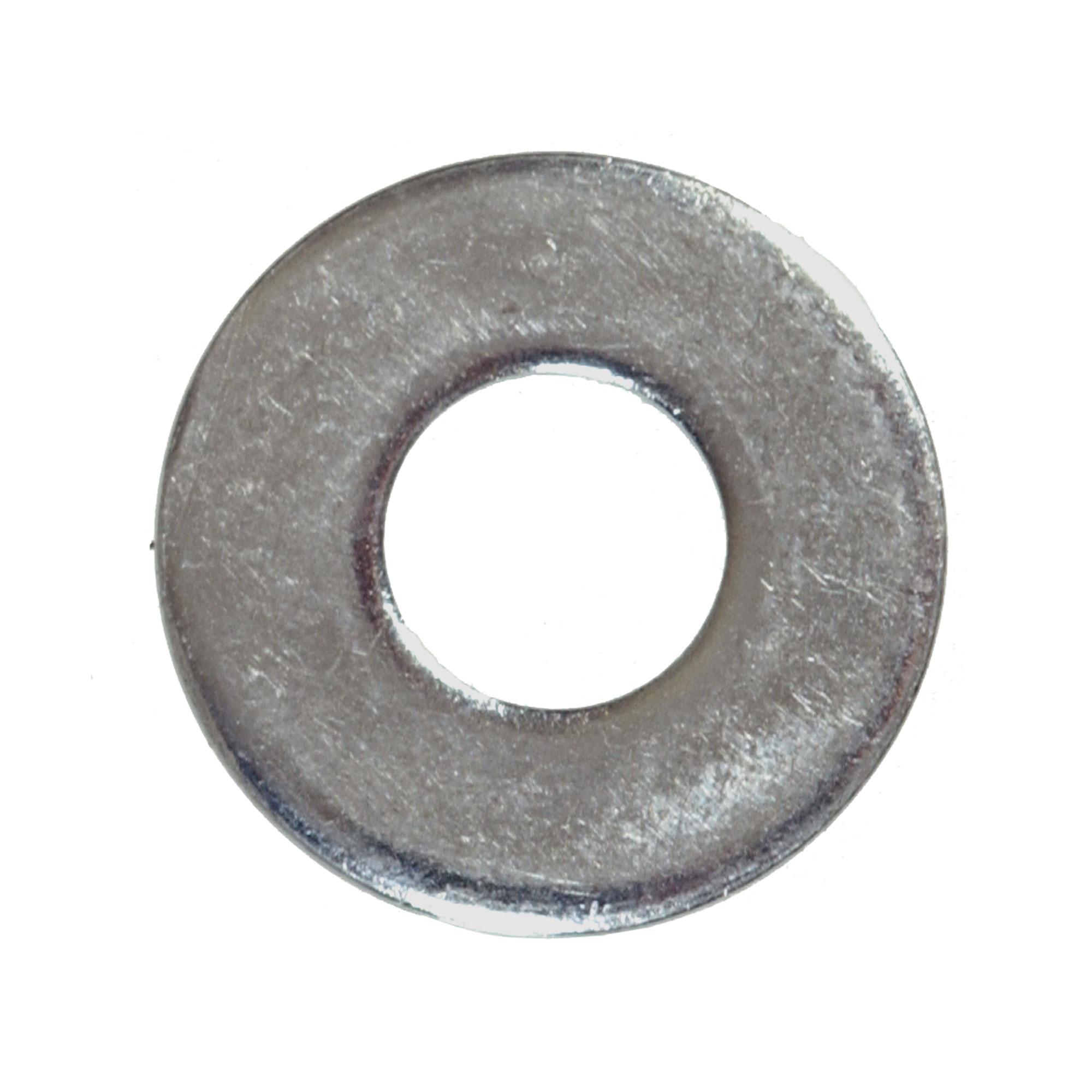 5/16" x 3/4" Zinc Plated Steel Grade 5 Flat Washer-5/Pack