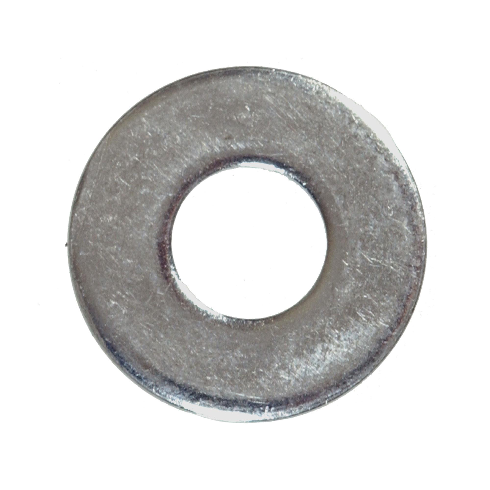 3/8" x 7/8" Zinc Plated Steel Grade 5 USS Flat Washer-5/Pack