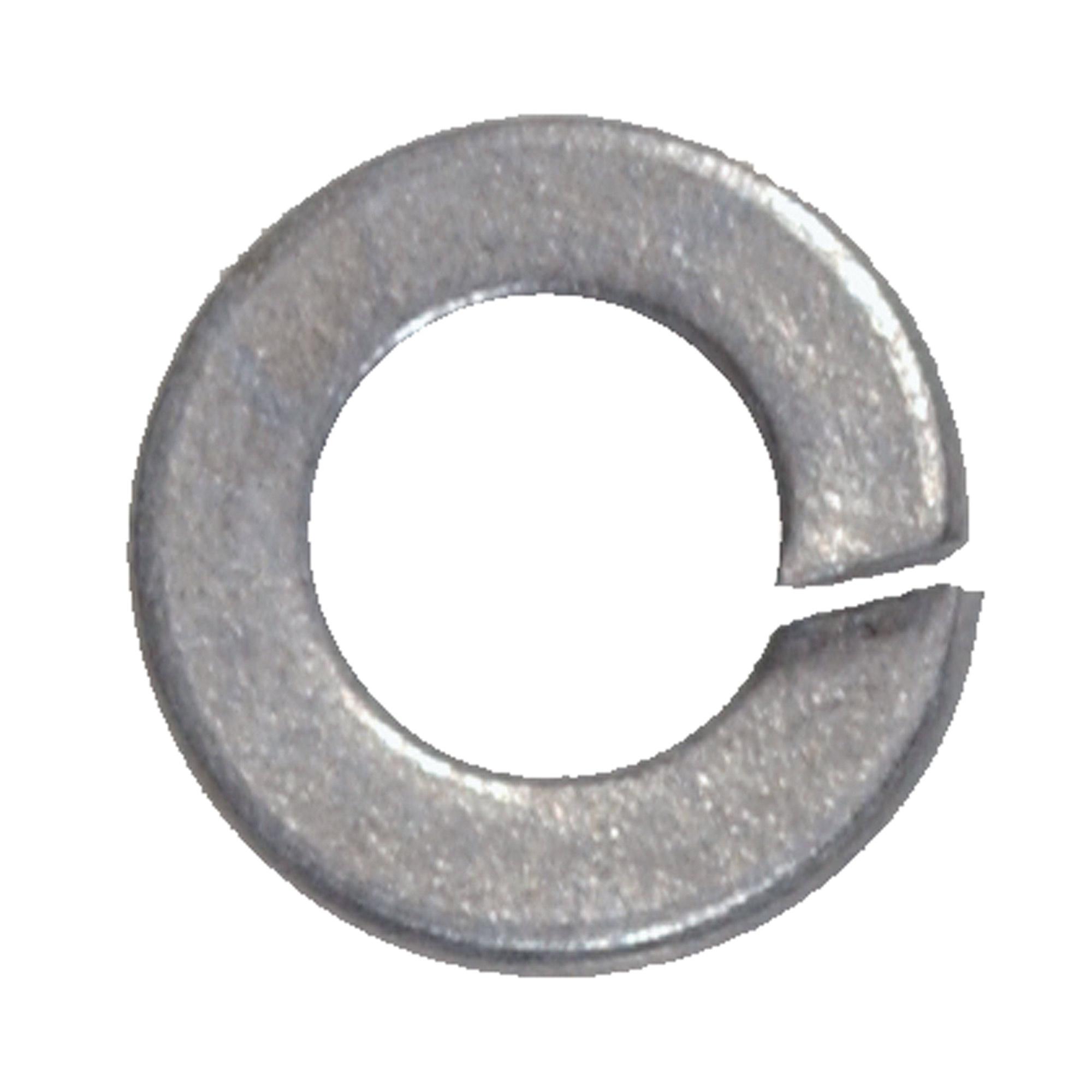 3/8" Yellow Zinc Steel Grade 8 Split Lock Washer-4/Pack