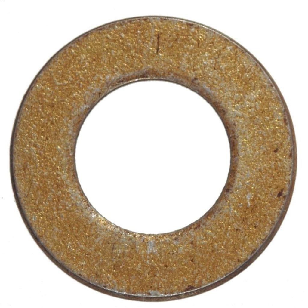 1/4" x 3/4" Zinc Plated Steel Grade 8 Flat Washer-5/Pack