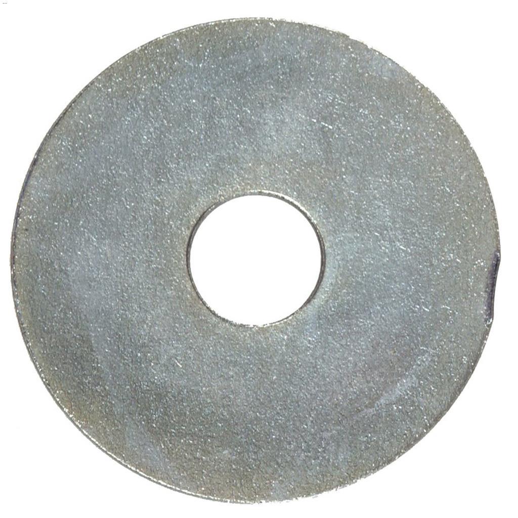 1/8" x 3/4" Zinc Plated Steel Fender Washer-4/Pack