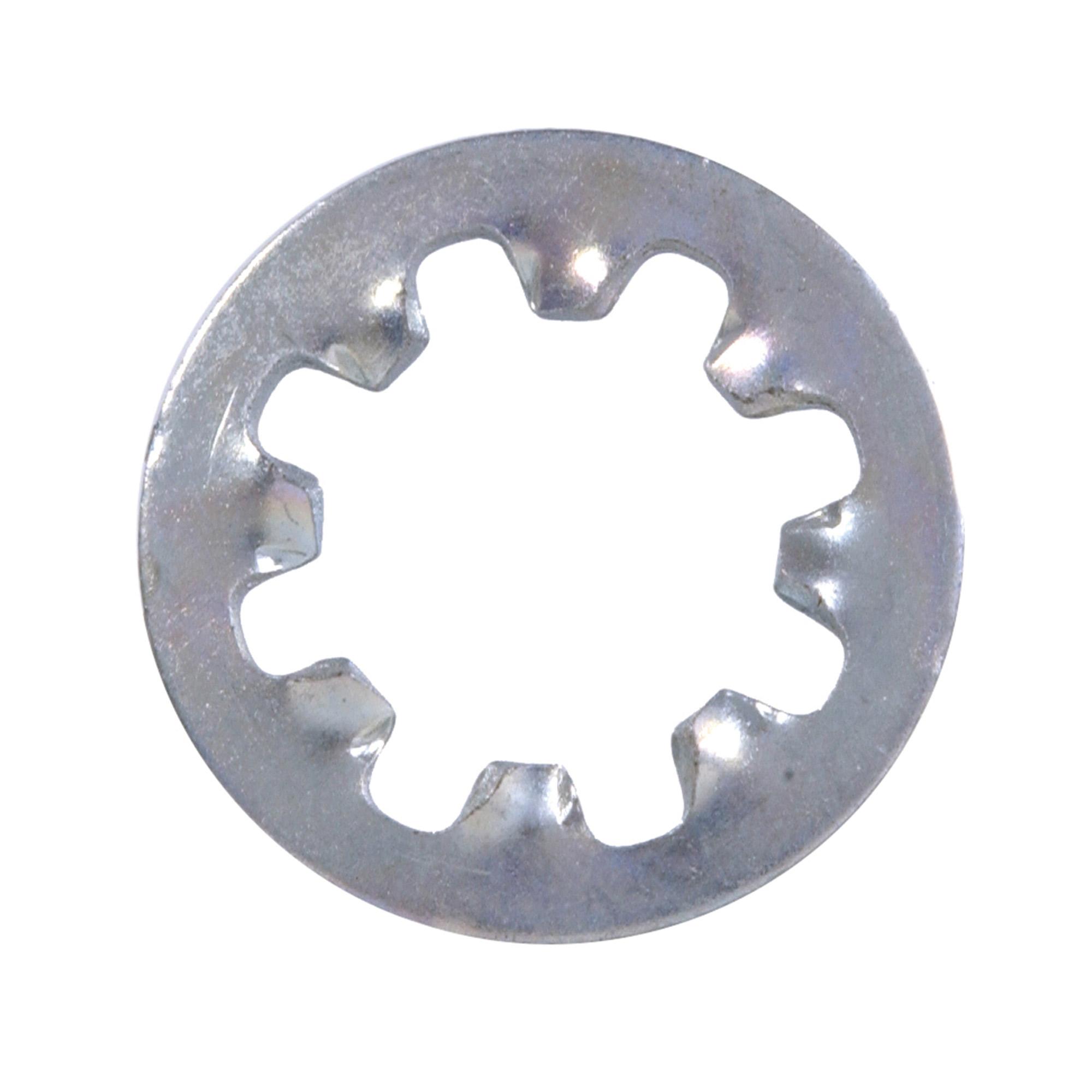 5/16" Zinc Plated Steel Internal Tooth Lock Washer-2/Pack