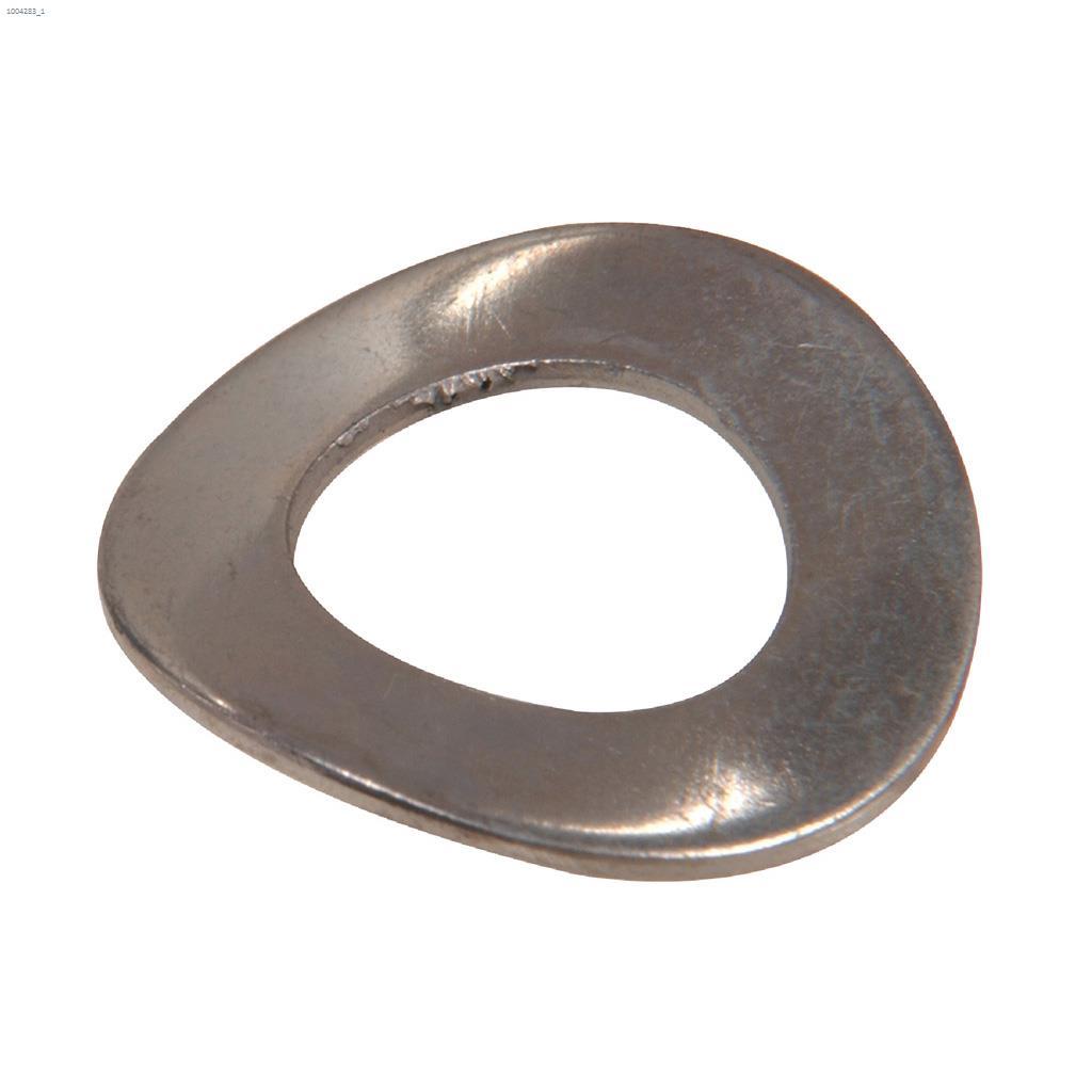 M8 Zinc Plated Grade 8 Wave Lock Washer-10/Pack