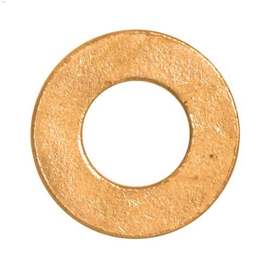 1/4" x 3/4" Brass Flat Washer-2/Pack