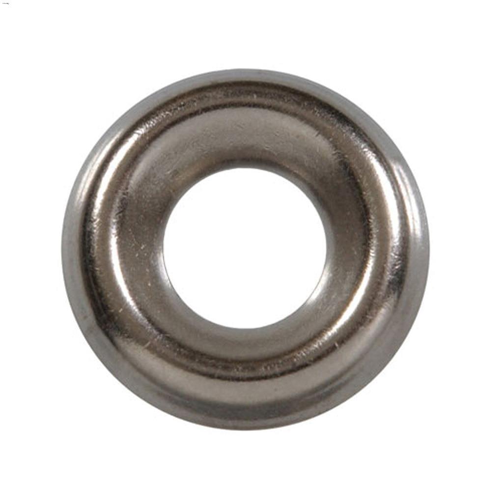 #10 Stainless Steel Finish Washer-5/Pack