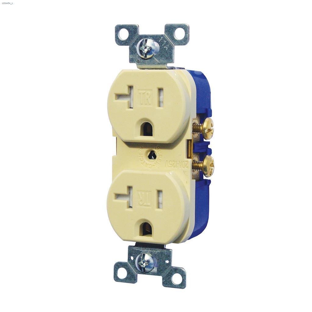 20 A Tamper Resistant Duplex Receptacle
