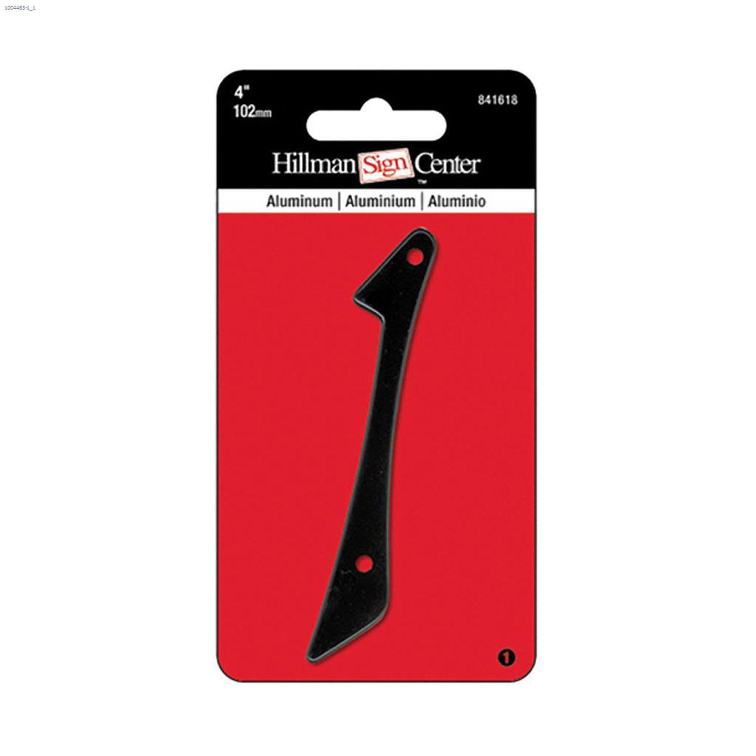 4" Die Cast Aluminum Black House Number