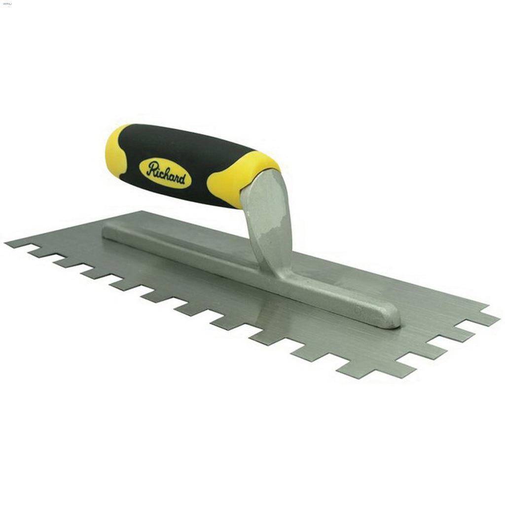 High-Carbon Hardened Steel Square Notch Adhesive Trowel