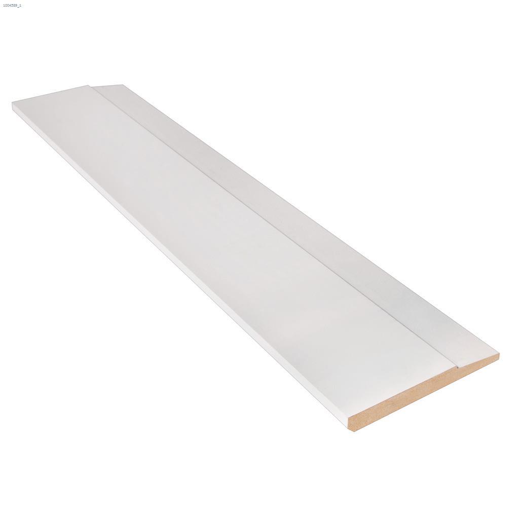 5-1/2" x 5/8" x 16' Plinthe en MDF apprêtée