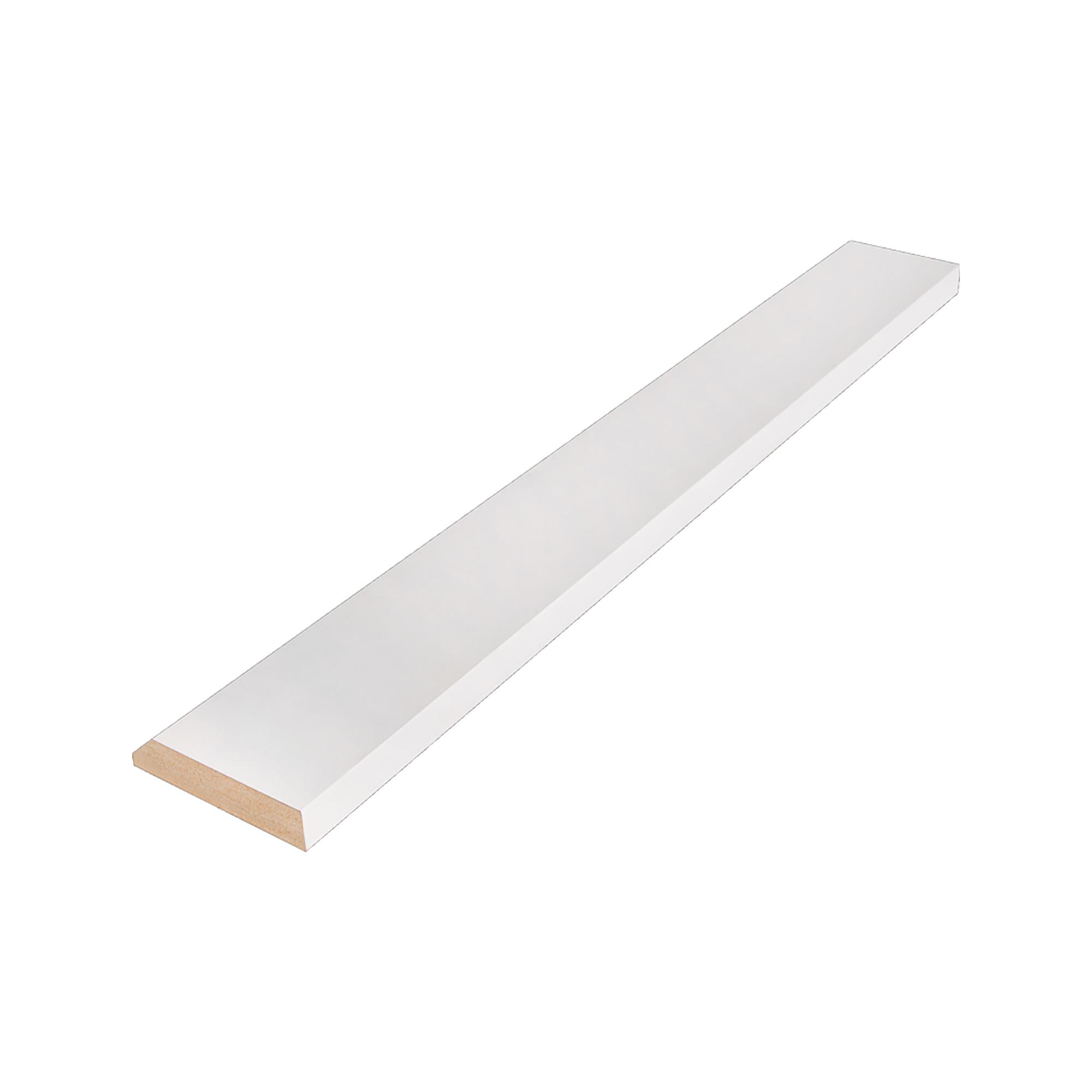3-1/2" x 3/4" x 14' 3" Chambranle en MDF apprêté