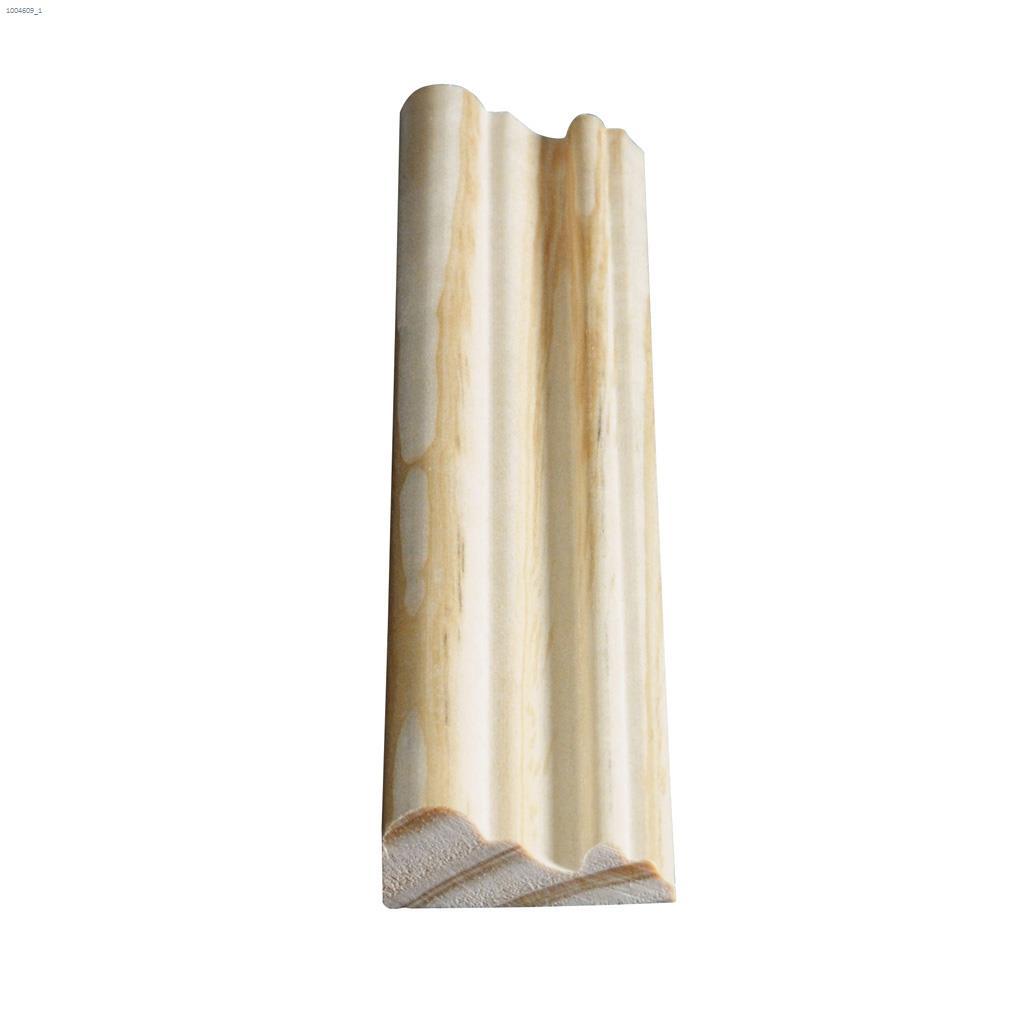 1-3/4" x 11/16" Solid Clear Pine Chair Rail Moulding