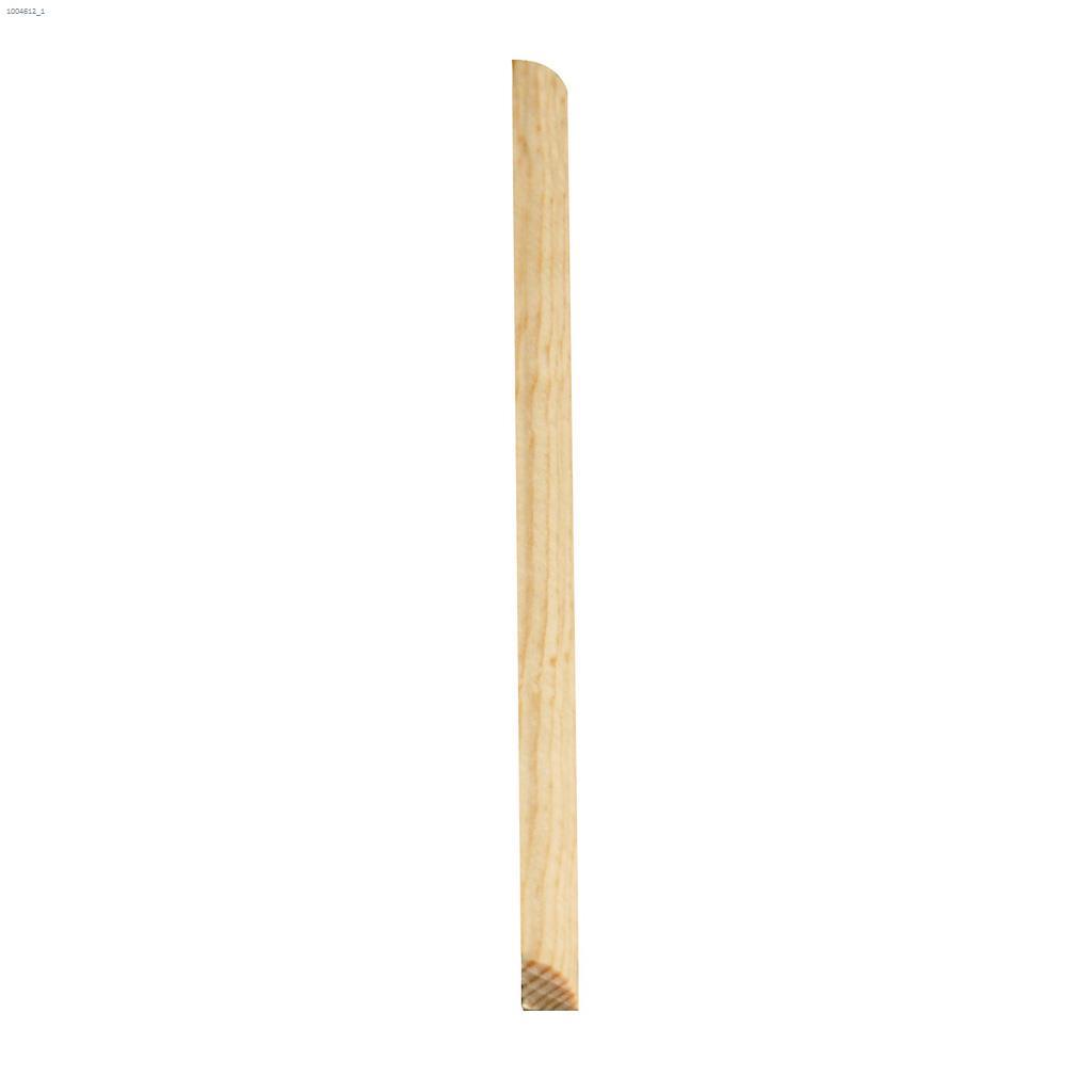 1/4" x 1/4" x 8' Solid Clear Pine Quarter Round Moulding