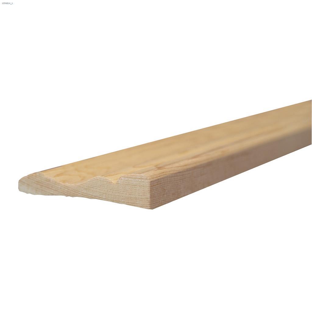 2-3/4" x 5/8" x 7' Solid Clear Pine Colonial Casing Moulding