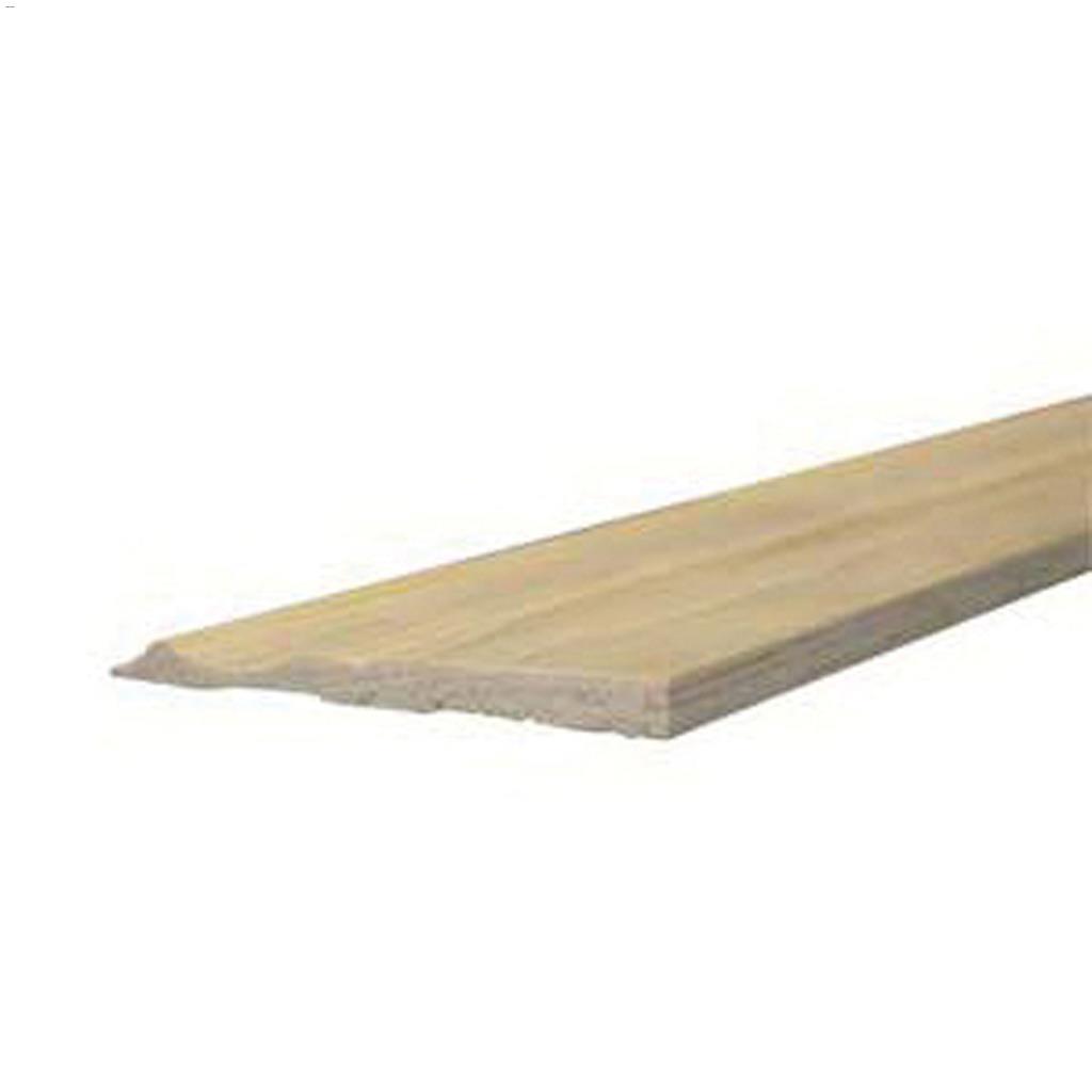 3-1/8" x 5/16" x 8' Clear Pine Colonial Baseboard Moulding