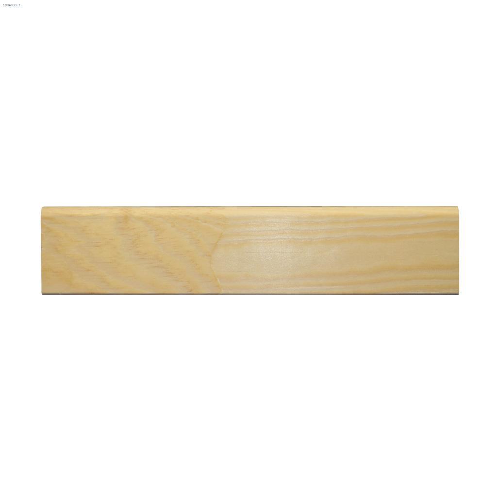 2-1/8" x 3/8" x 8' Pine Bevel Casing Moulding
