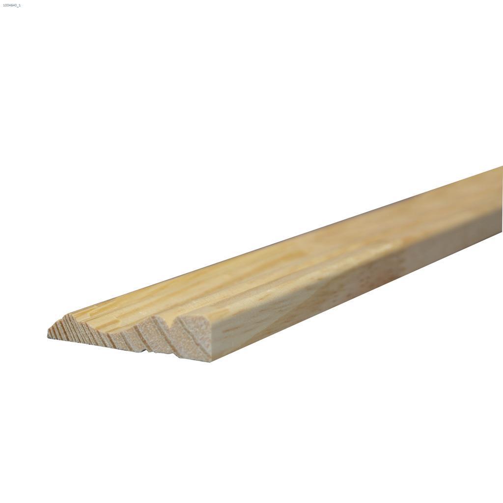 2-1/2" x 5/8" x 7' Chambranle colonial en pin