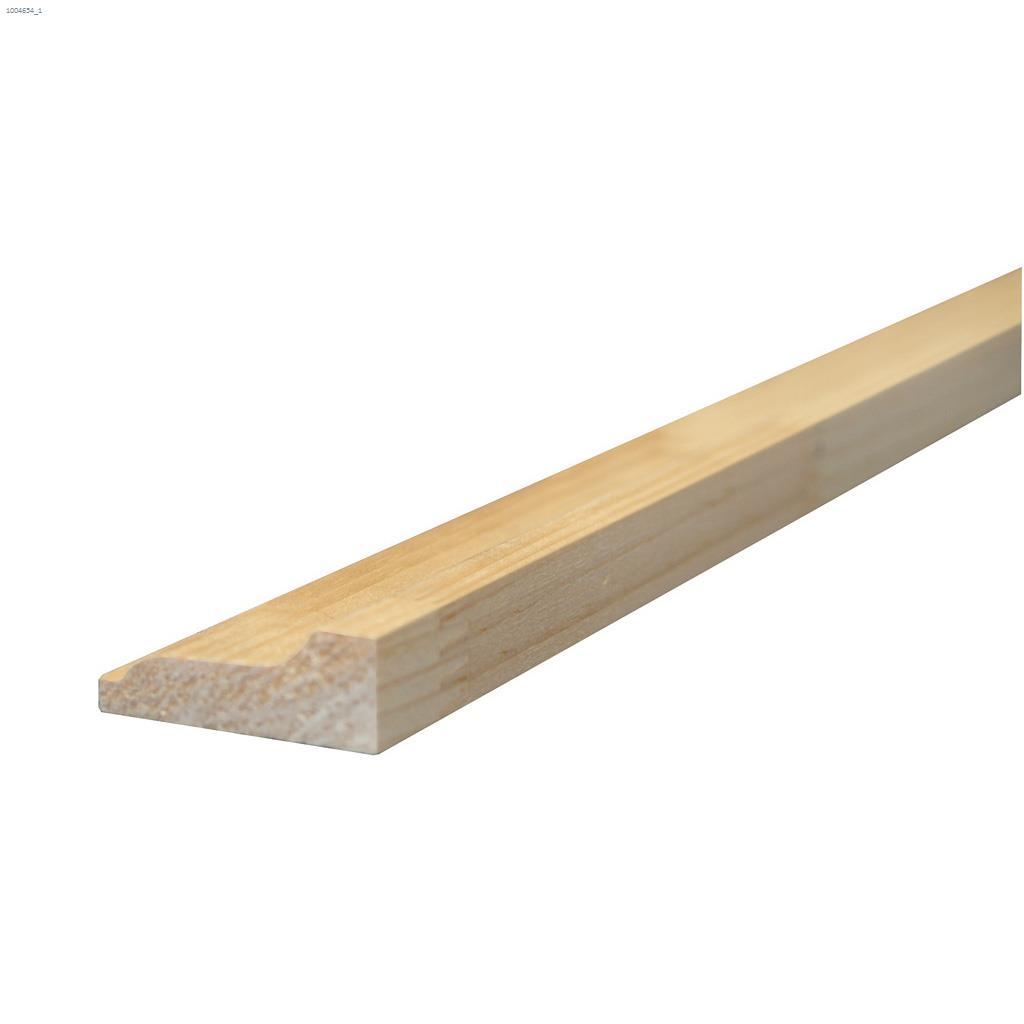 1-1/2" x 9/16" x 8' Pine Panel Moulding