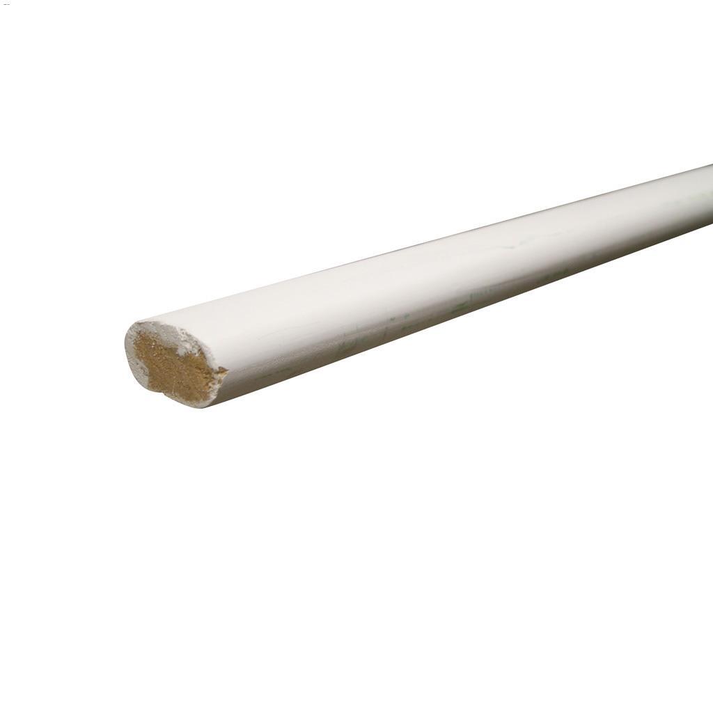 1-1/4" x 2-1/8" x 16' Main courante en pin, apprêtée