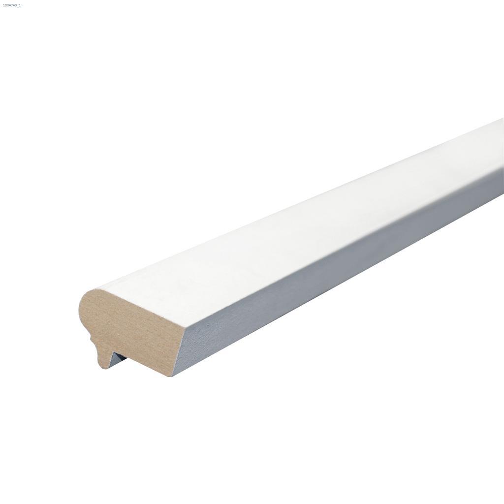 1-5/16" x 7/8" x 8' Applique de cadrage apprêtée en MDF