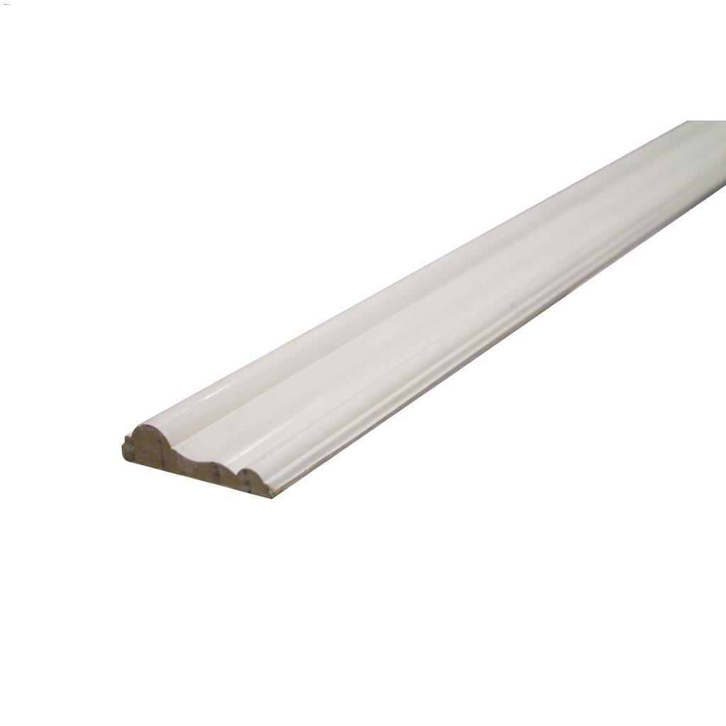 2-1/2" x 11/16" x 16' Pine Primed Handrail Moulding