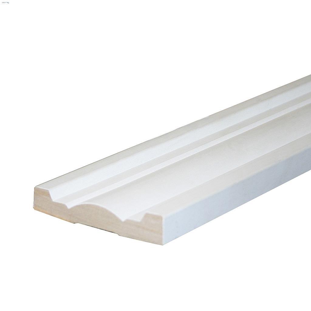 3-1/2" x 5/8" x 7' 1" Primed MDF Casing Moulding
